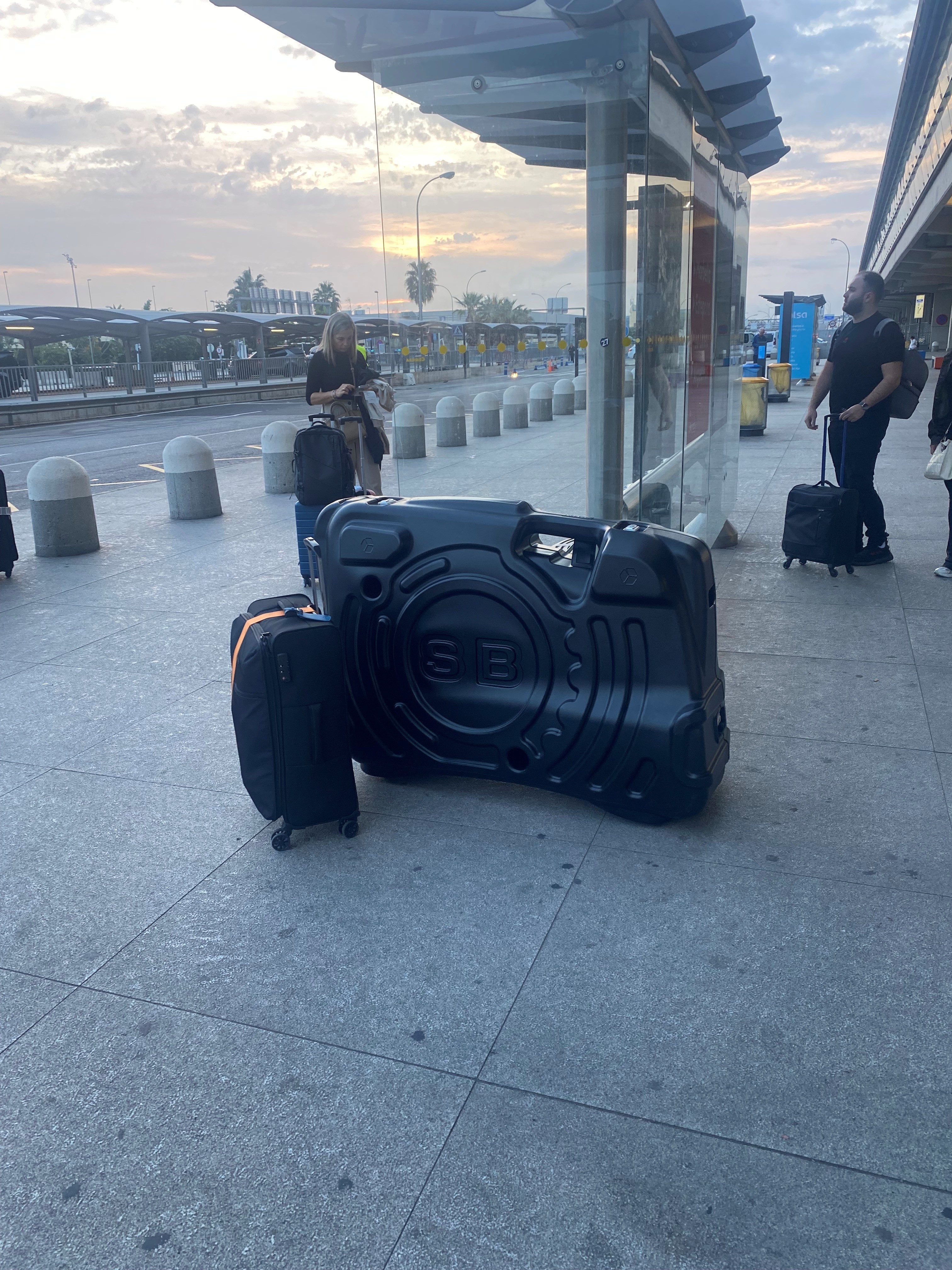 Shokbox Pro Case at Airport